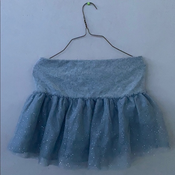 Grey Sparkly justice Skirt - Picture 2 of 2